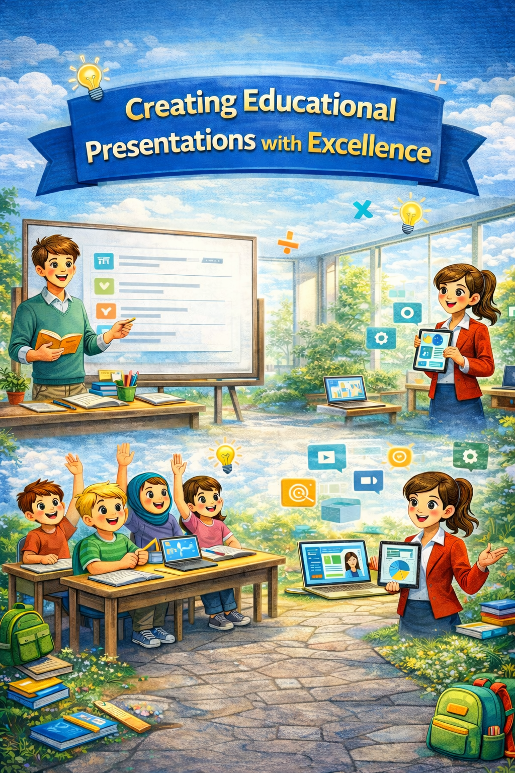 كورس إعداد العروض التقديمية التعليمية باحتراف