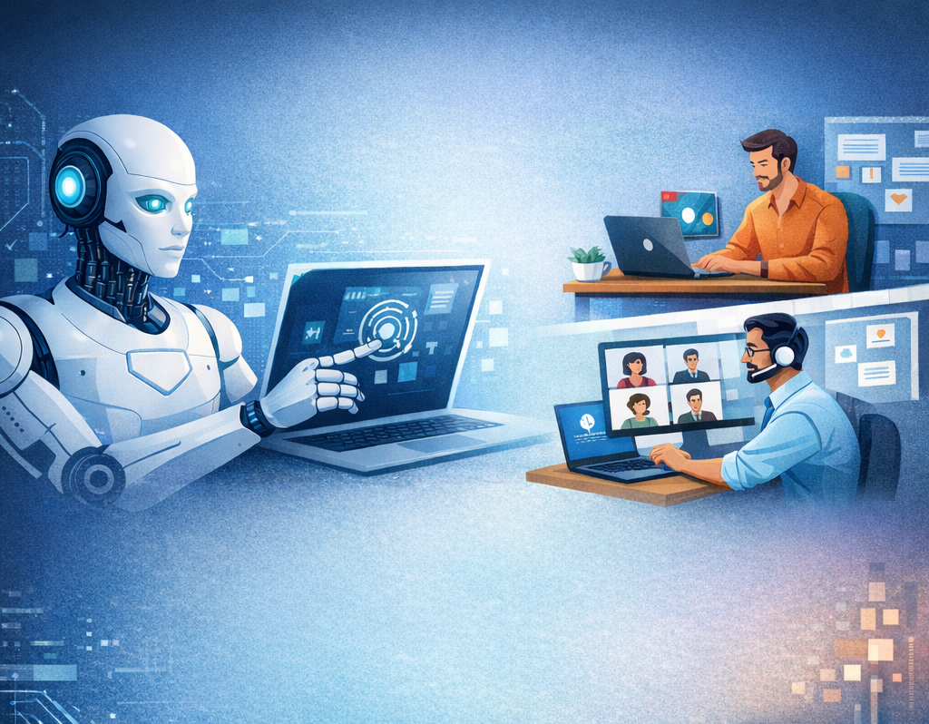 أهمية أدوات الذكاء الاصطناعي في العمل الحر والعمل عن بُعد